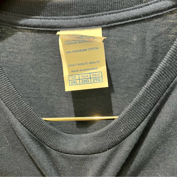 American University Navy T-Shirt XXL - Picture 4 of 5